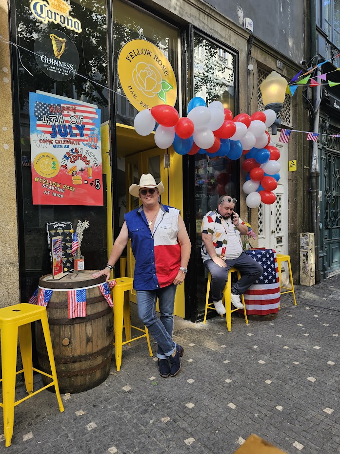 Tim at Yellow Rose Bar